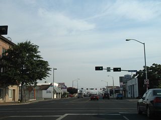 Chestnut Avenue mirrors A Street in function from Front Street east to Fair Avenue.