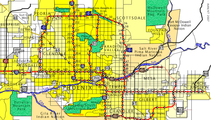 Phoenix Valley Map