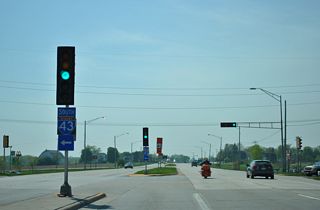 Interstate 43 ventures south from Manitowoc to Sheboygan and Milwaukee.