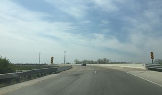 The flyover bridge was rehabilitated and is one of the only bridges along I-41 that was not rebuilt as part of the US 41 Project from 2010 to 2017.