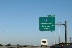 Southbound at I-4 / Exit 259