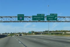 I-35 south at Antioch Rd
