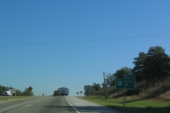 I-35 north at Exit 1