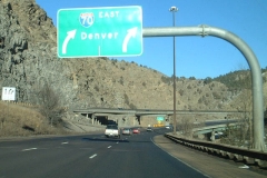 I-70 east at Exit 244