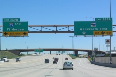 I-70 east at SH 121