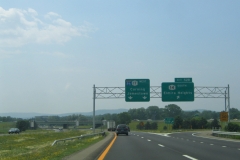 I-86 west at Exit 52B