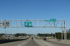 I-110 north at Exit 2