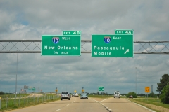 I-110 north at I-10 east