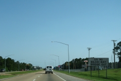 US 90 bridge out sign