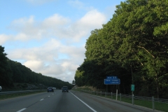 Services sign for Exit 77
