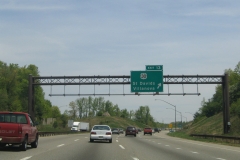 I-476 north at Exit 13
