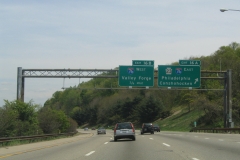 I-476 north at I-76 east