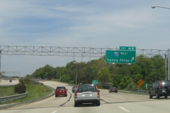 I-476 north at I-76 west