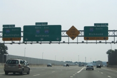 I-495 east at I-95 south