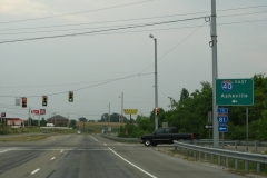 SR 92 south at I-40