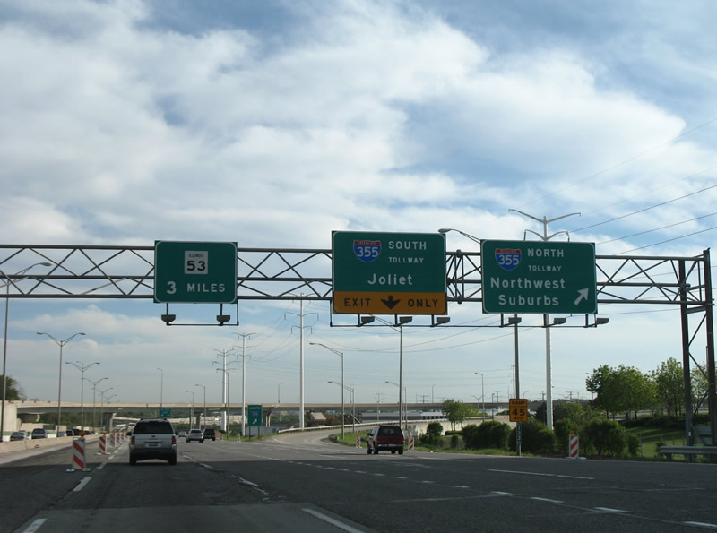 illinois tollway ipass lanes