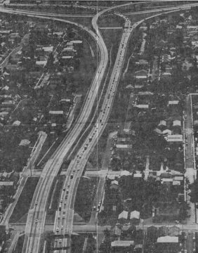 Downtown Interchange (I-4 at I-275) in 1970