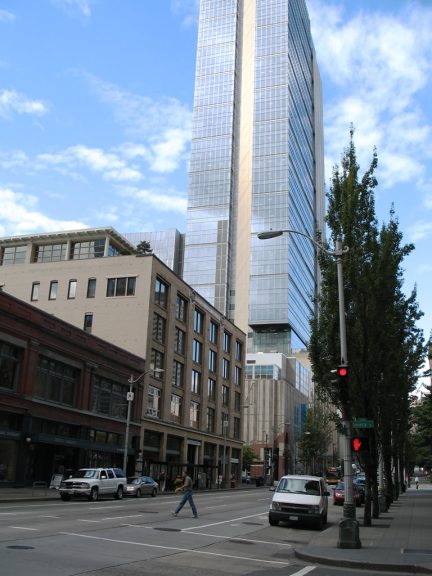 2nd Ave at Seneca St - Seattle, Washington