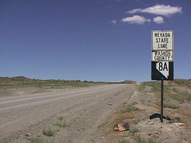 Former Nevada 8A west of Nye