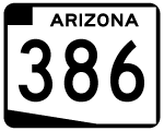 Arizona Route 386