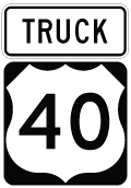 U.S. 40 Truck