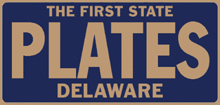 Delaware License Plates Delaware License Plates