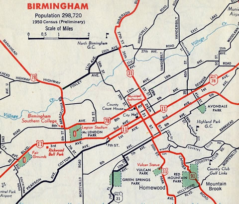 Birmingham in 1952