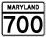 Maryland Route 700