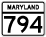 Maryland Route 794