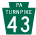 PA Turnpike 43
