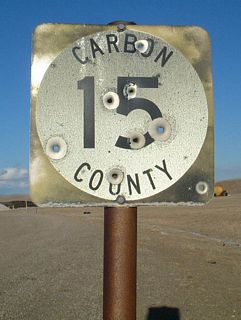 CR 15 heads north from I-80 between Bosler Reservoir (Diamond Lake) and King Reservoir Number 1.