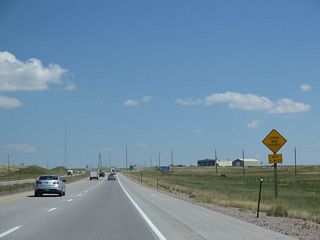 Strong wind is possible over I-25/U.S. 87 leading north toward Cheyenne. The Wyoming wind is well-known to locals and frequent travelers through the areas prone to strong wind gusts.