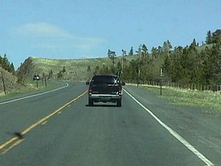 Wyoming 28 is the South Pass Highway, and it crosses over South Pass (Elevation 7,550 feet), which is where the Oregon Trail passed over the Continental Divide.