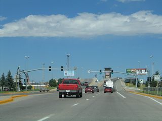 The next intersection along northbound Interstate 180 and U.S. 85 is Ninth Street.