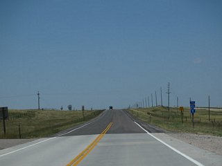 Otto Road is the part of the old Lincoln Highway alignment that follows the Union Pacific Railroad for 11 miles between I-25 in Cheyenne and I-80 at Exit 348 in rural Laramie County. The entire route is two lanes.