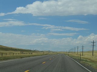 One branch of the railroad heads south toward Speer Junction, while the westbound railroad continues to follow Otto Road toward Laramie.