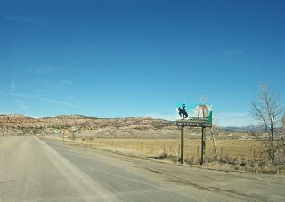 Wyoming 530 begins at the Utah-Wyoming state line, where Utah 43 east changes into Wyoming 530 northeast of Manila, Utah. From here, Wyoming 530 will follow the western edge of the Flaming Gorge Reservoir as it travels north to Green River, the seat of Sweetwater County (a distance of about 45 miles).