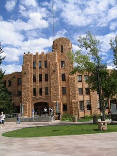 The Wyoming Union is located next to the 13th Street entrance to campus. The student union was built in 1939, it was expanded several times through the years.