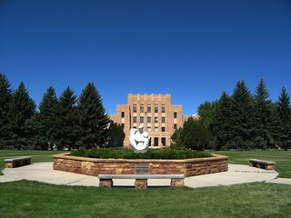 Anchoring the west end of Prexy's Pasture at the University of Wyoming is the College of Arts and Sciences. A bit to the north of there is the reknowned Geology Museum.
